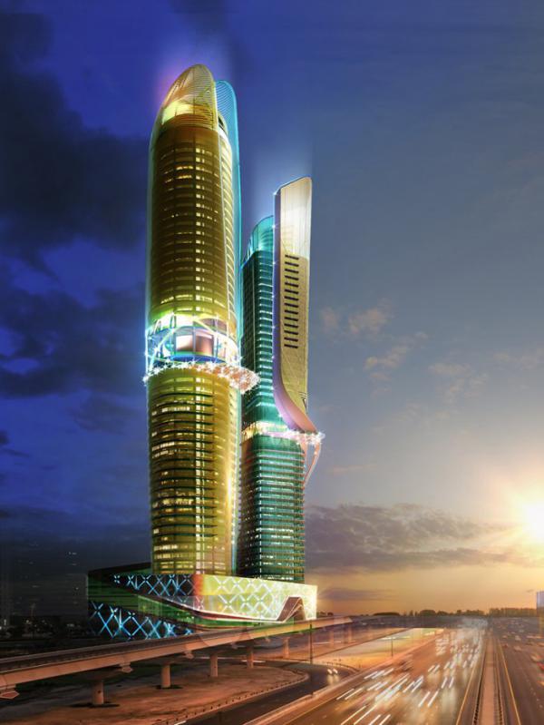 В Дубае построят сверхсовременный отель с собственным тропическим лесом (ФОТО)