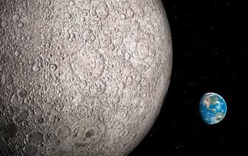 Музыка из космоса. Астрономы услышали странные звуки с той стороны Луны (ВИДЕО)