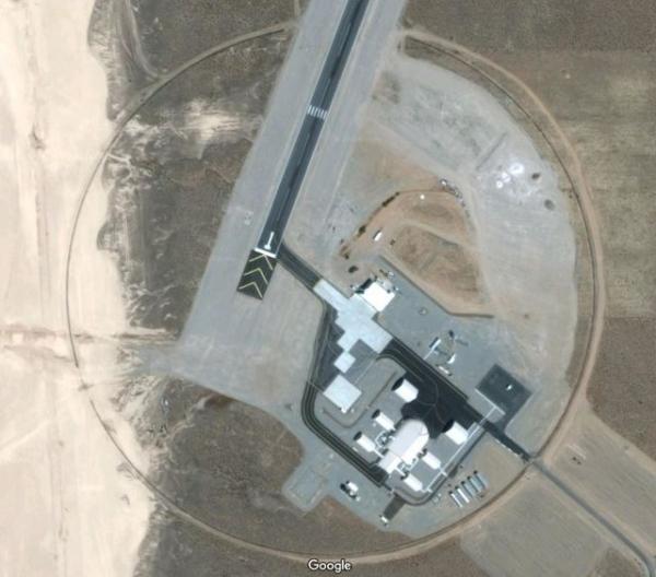 Google Earth рассекретил тайную авиабазу «Зона 6» в США (ФОТО)
