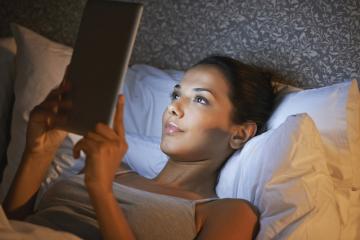 Чтение перед сном влияет на качество ночного отдыха