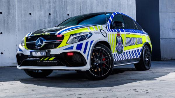 Австралийским полицейским поможет  «заряженный» Mercedes-AMG GLE 63 S Coupe (ФОТО)