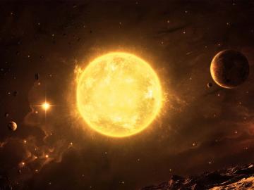 Ученые нашли девять звезд-монстров в 100 раз больше Солнца