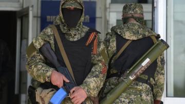 Пророссийские сепаратисты продолжают обстреливать украинские позиции из минометов и гранатометов