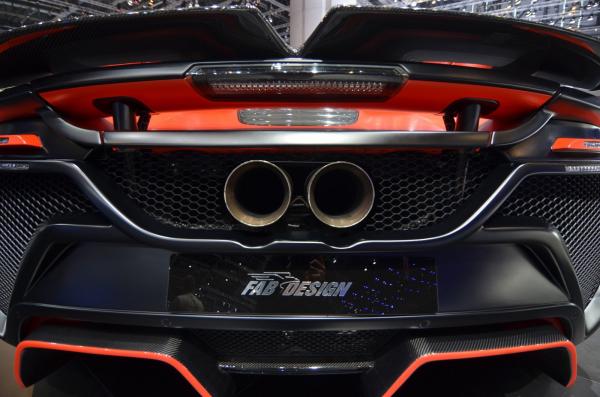 Матовый монстр. Ателье FAB Design показало суперкар McLaren 650S (ФОТО)