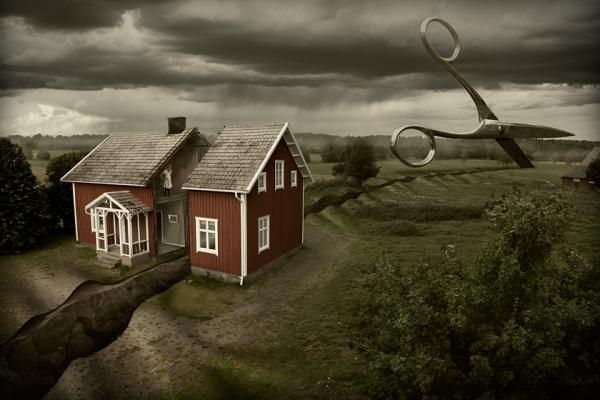 Обман зрения. Необычные фотоманипуляции шведского фотографа (ФОТО)