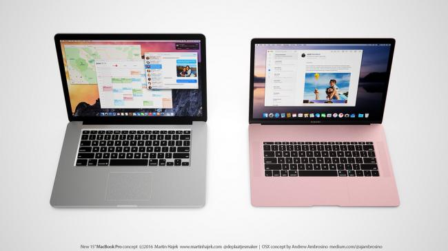 Дизайнер показал, как будет выглядеть MacBook Pro нового поколения (ФОТО)