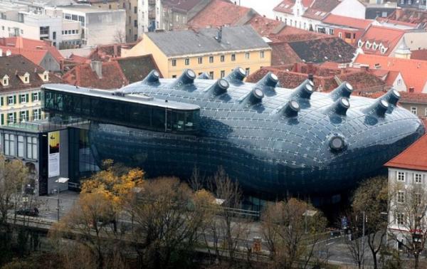 Уникальный музей современного искусства в Австрии (ФОТО)