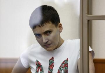 Надежда Савченко. За день до вступления в силу приговора