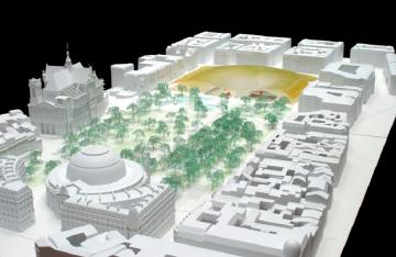 “Фараоновский” проект: новое лицо квартала Ле-Аль в Париже (ФОТО)