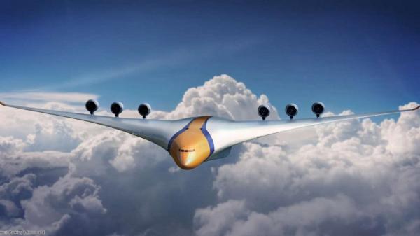 Технологии 21 века: британские студенты придумали самолет будущего (ФОТО)