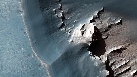 Марс оказался голубой планетой (ФОТО)