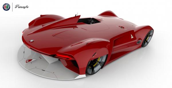 Между прошлым и будущим: в Alfa Romeo показали концепт нового гоночного авто (ФОТО)