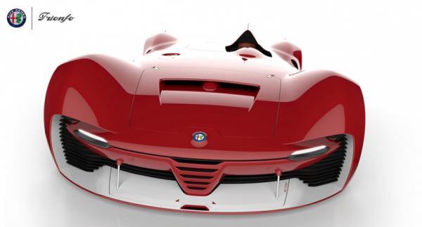 Между прошлым и будущим: в Alfa Romeo показали концепт нового гоночного авто (ФОТО)