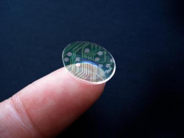 Корпорация Sony оформляет патент на производство "умных" контактных линз