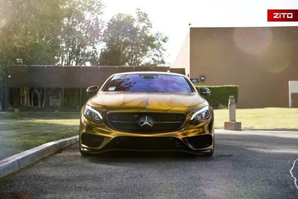 Золотая роскошь, или как выглядит купе Mercedes-Benz S500 (ФОТО)