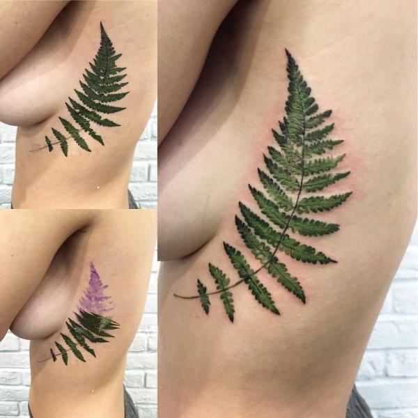 Невероятные татуировки, которые нельзя отличить от живых растений (ФОТО)
