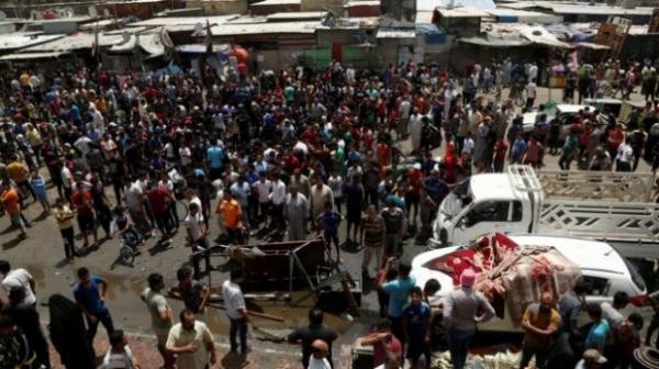 В столице Ирака на рынке взорвался заминированный автомобиль (ФОТО)