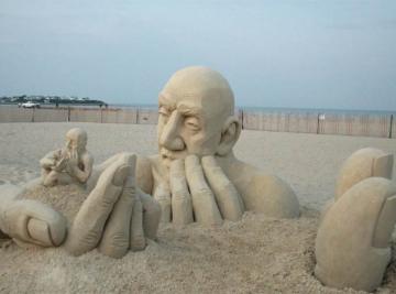 Потрясающие песчаные скульптуры, глядя на которые трудно поверить, что они сделаны из песка (ФОТО)