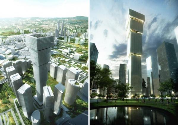 Архитектура 21 века: оригинальный небоскреб в Малайзии  (ФОТО)