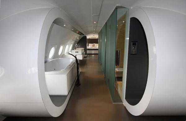 Роскошный люкс: эксклюзивный отель в корпусе настоящего пассажирского самолета (ФОТО)
