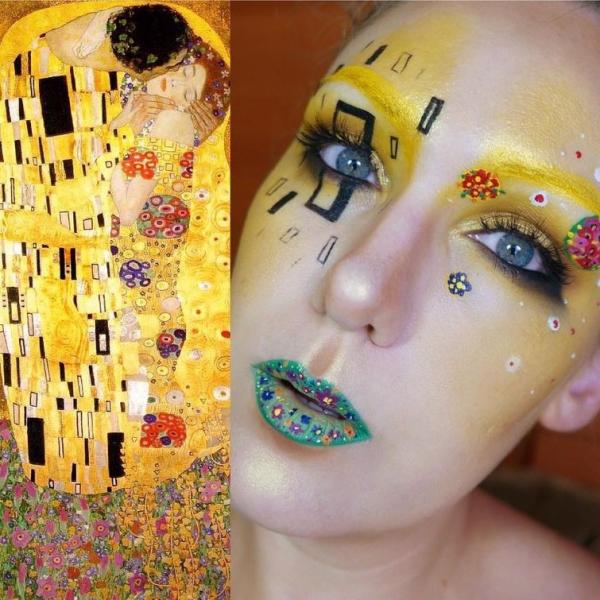 Визажист из США превращает своё лицо в шедевры живописи (ФОТО)