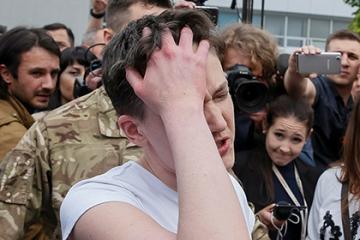 Надежда Савченко проспала встречу на Майдане
