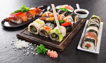 Употребление суши поможет похудеть