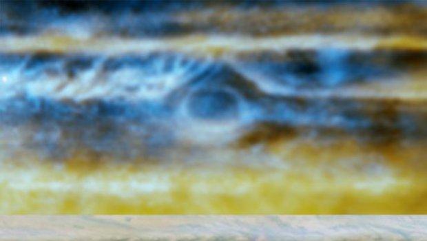 Ученые раскрыли тайну Большого пятна в атмосфере Юпитера (ФОТО)