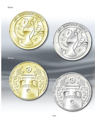 Представлены золотые и серебряные медали ЕВРО-2016 (ФОТО)