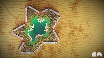 Oasis Eco Resort - высокотехнологичный оазис в арабской пустыне (ФОТО)