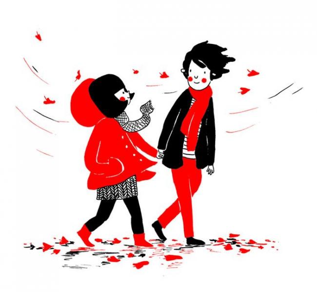 Трогательные иллюстрации о любви в мелочах (ФОТО)