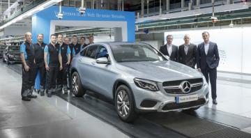 Mercedes-Benz запускает в серию кросс-купе GLC Coupe