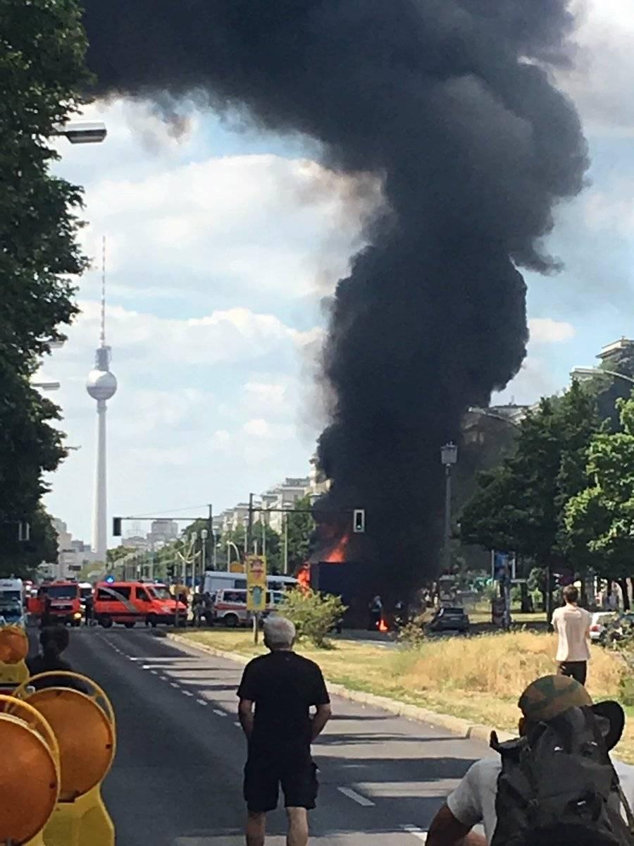 В Берлине прогремел мощный взрыв (ФОТО)