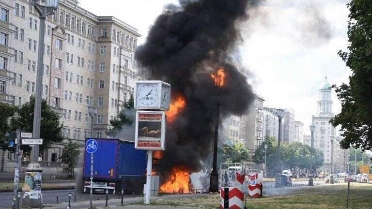 В Берлине прогремел мощный взрыв (ФОТО)