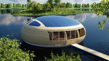В ногу со временем: необычный плавающий дом-гнездо от архитектора из Италии (ФОТО)