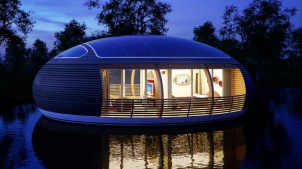 В ногу со временем: необычный плавающий дом-гнездо от архитектора из Италии (ФОТО)