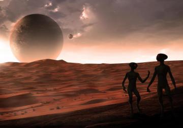 На Марсе найден вход в строение инопланетян