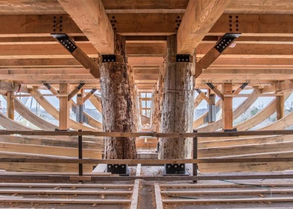 Копия Ноева Ковчега: самое крупное здание с деревянным каркасом в мире (ФОТО)