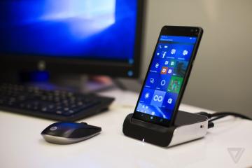 HP анонсировала флагманский смартфон на Windows 10 (ФОТО)