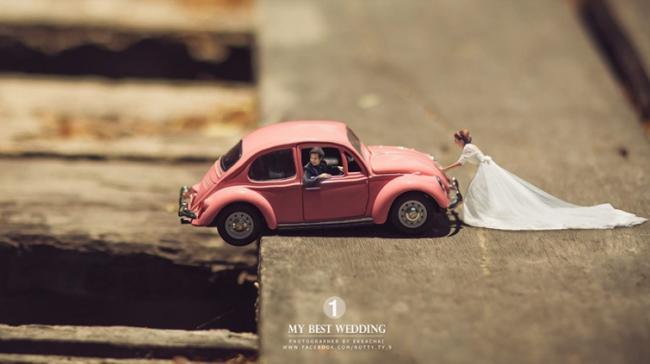 Фотограф превращает свадебные снимки в сказку (ФОТО)