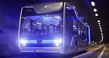 Компания Merecedes-Benz выпускает на дороги автобус будущего (ФОТО)
