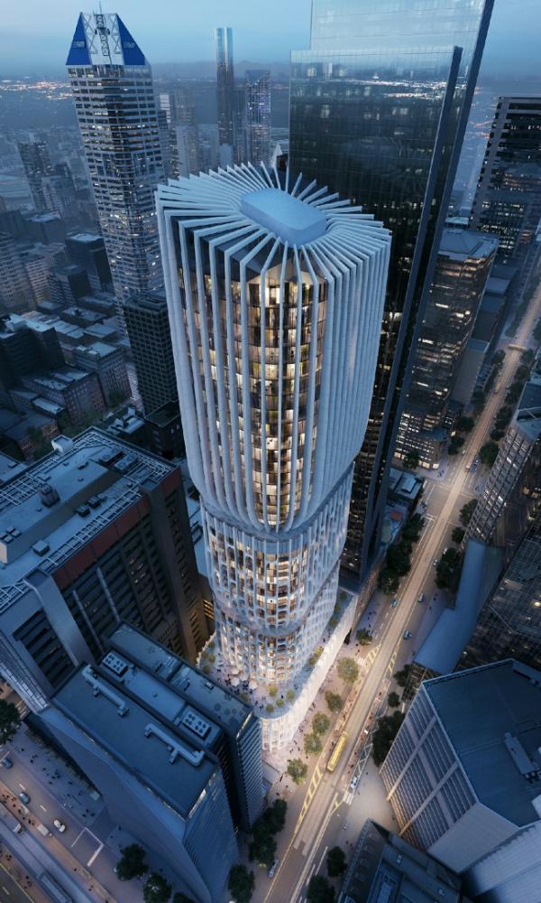 “Вазы над городом”: новый небоскреб в одном из крупнейших город Австралии (ФОТО)