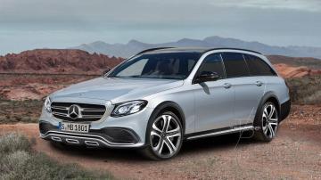 Немецкое видение нового универсала Mercedes-Benz E-Class All Terrain (ФОТО)