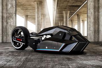 Бэтмобиль: турецкий дизайнер показал концепт мотоцикла BMW Titan