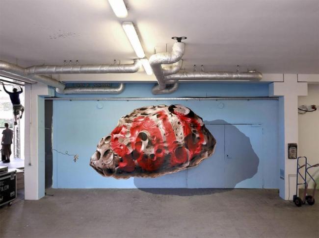 Невероятно реалистичные 3D-граффити, на которые вы посмотрите дважды (ФОТО)