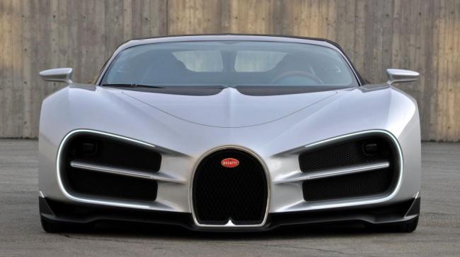 В Сети появились первые варианты дизайна Bugatti Chiron (ФОТО)