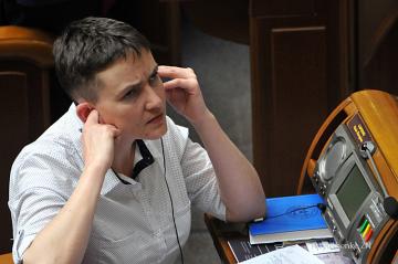 Надежда Савченко прокомментировала предложение лишить ее депутатского мандата