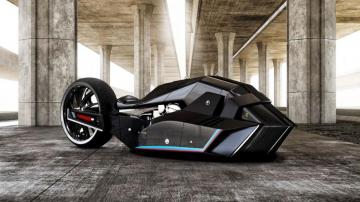 Двухколесный BMW Titan из будущего (ФОТО)