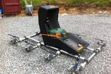 Шведский инженер построил летающий стул (ВИДЕО)