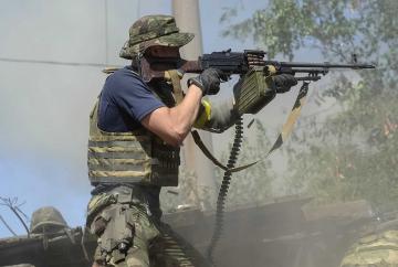 Украинские военные отбили атаку пророссийских диверсантов